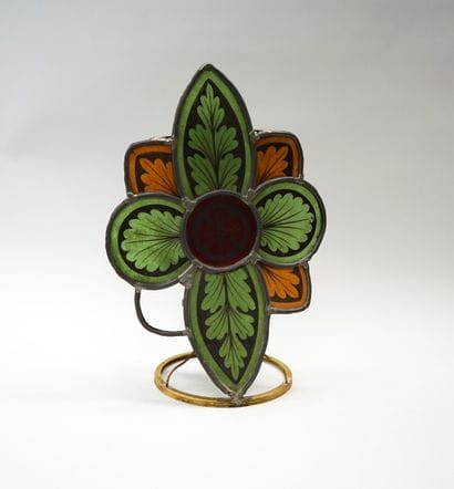 Lampe de table en laiton (suspension inversée)...