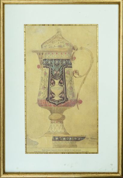 Ensemble comprenant 1 bas-relief de Vierge...