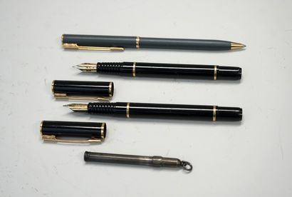Watermann - 2 stylos plume et 1 critérium,...