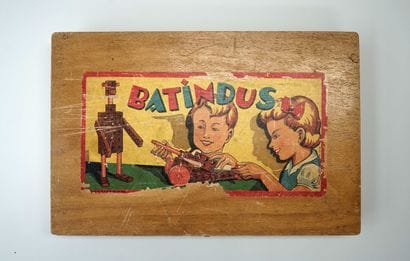 BATINDUS - Building set with wooden elements....