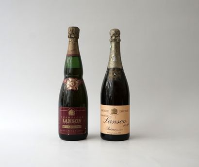 LANSON - Champagne, 1 bottle Red Label 1971,...