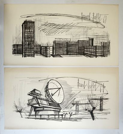 BERNARD BUFFET - Projets pour la société...