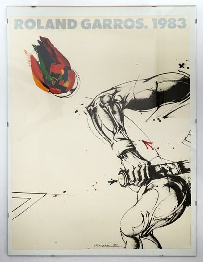 Ensemble de 2 affiches en couleurs pour Roland...