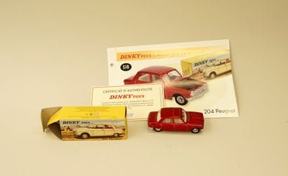 DINKY TOYS - Editions ATLAS
PEUGEOT 204 N°510....