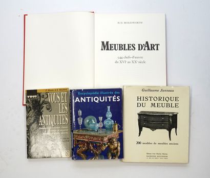 Set of 4 volumes on furniture or antiques:
VOUS...