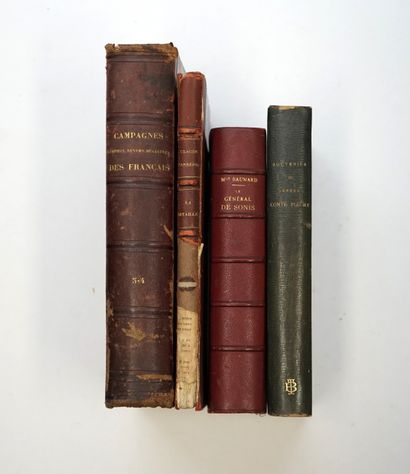 Set of 4 bound books including:
CLAUDE FARRERE...