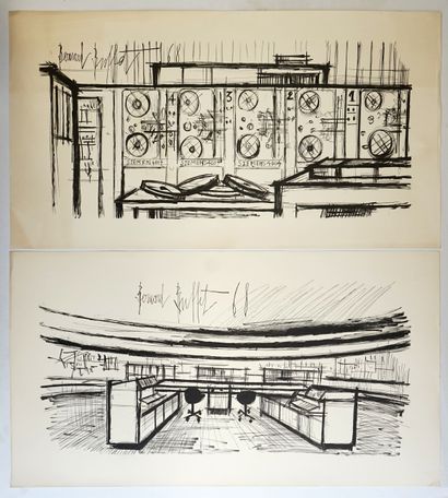 BERNARD BUFFET - Projets pour la société...