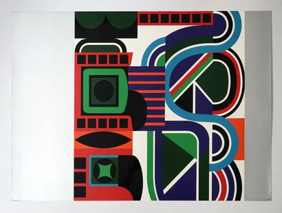 JEAN DEWASNE (1921-1999) - Composition, circa...