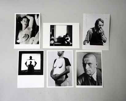 ENSEMBLE de 6 tirages argentiques de photos...