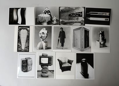 ENSEMBLE de 13 tirages argentiques de photos...