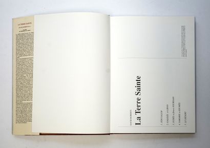 HOLY LAND - Lithographs and Diary by David...