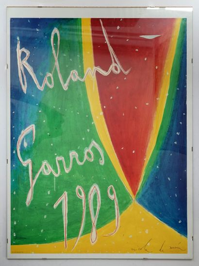 Ensemble de 2 affiches en couleurs pour Roland...