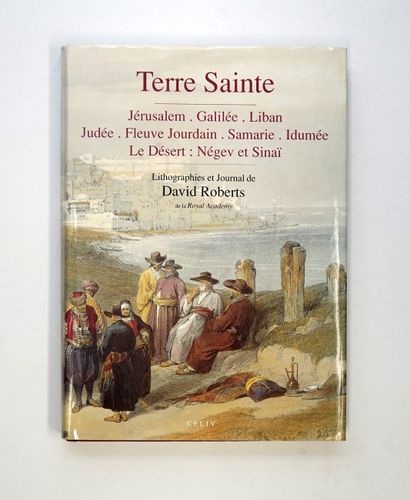 HOLY LAND - Lithographs and Diary by David...