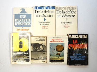 Set of 7 modern works on the political or...