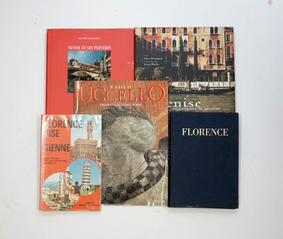 Set of 5 books on Italy:
FLORENCE, PISA and...