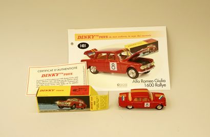 DINKY TOYS - Editions ATLAS
ALFA ROMEO Giulia...