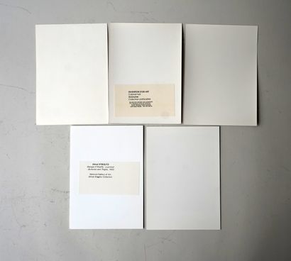 ENSEMBLE de 5 tirages argentiques de photos...