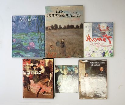 Set of books on Impressionist painting: 
LES...