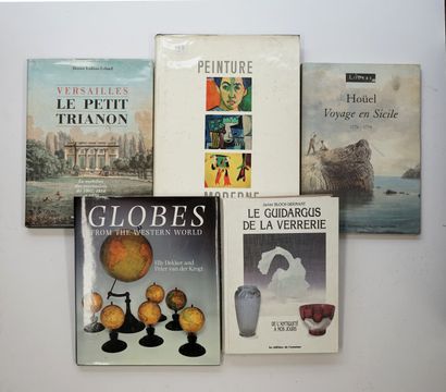 Set of 5 books: 
Peinture Moderne, Ed. Skira,...