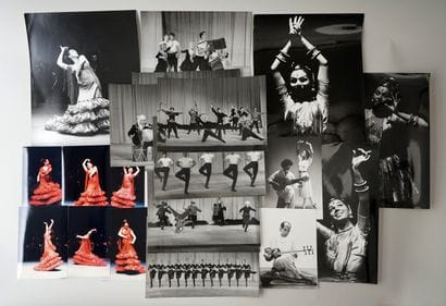 MAX YVES BRANDILY, Paris - A set of black...