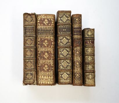 Set of antique books:
- SAINT-AUGUSTIN -...