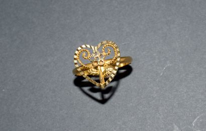 AC - JEWELRY in 21K yellow gold (875 /°°)...