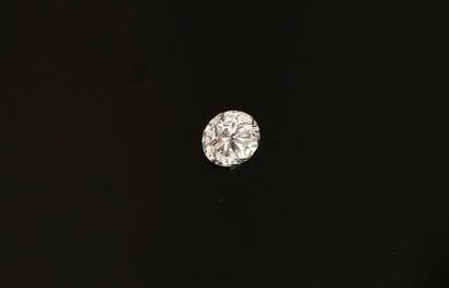 DIAMOND brilliant cut, under seal, for 1.17ct,...