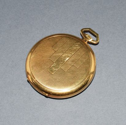 OMEGA - GOUSSET WATCH in 18K (750 /°°) yellow...