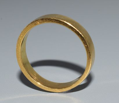 ALLIANCE in 18K (750/°°) yellow gold, thick...