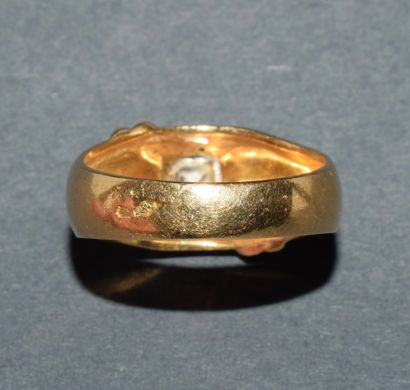 CHEVALIER in 18K (750 /°°) yellow gold, with...