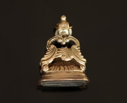 Gilded metal SEAL (very low gold <9K) with...
