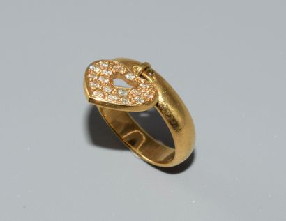 POIRAY - Little finger ring in 18K (750/°°)...