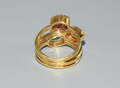18K (750/°°) yellow gold 
