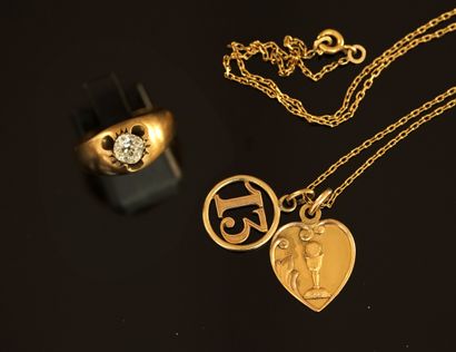 GOLD- or gold-plated metal SET including...