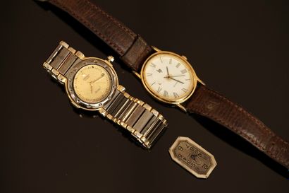 ENSEMBLE de 2 MONTRES bracelet de dame LIP...