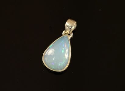 925/°° silver pendant set with an Ethiopian...