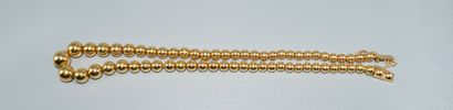 IMPORTANT NECKLACE in 18K (750/°°) yellow...