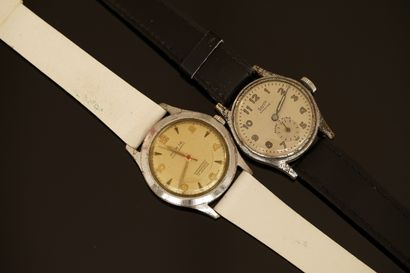 PIERCE et SANIT - 2 MONTRES bracelet d'homme...
