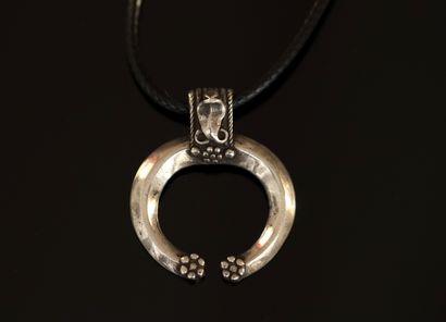 Min. 800/°° silver fibula pendant, Edition...