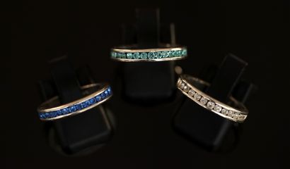 SET in silver min 800/°° consisting of 3...
