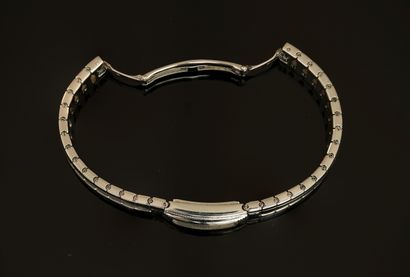MAUBOUSSIN - MONTRE bracelet de dame en acier...
