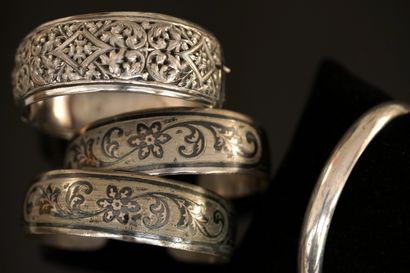 SET in silver min 800/°° and silver plate...