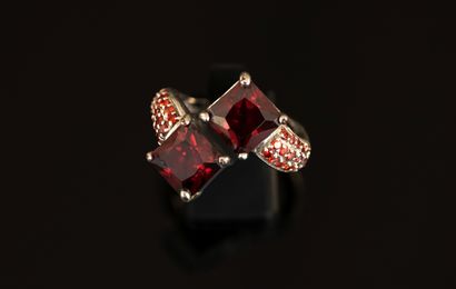 ROBERTO ZENANA - 925/°° silver cross ring...