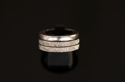 PIANEGONDA - 3 RINGS in 925/°° silver, 2...