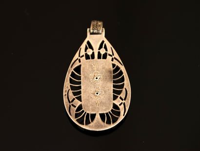 PENDENTIF en argent, poinçon sanglier, en...