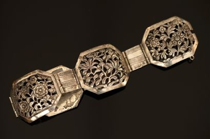 SET in silver min 800/°° and silver plate...