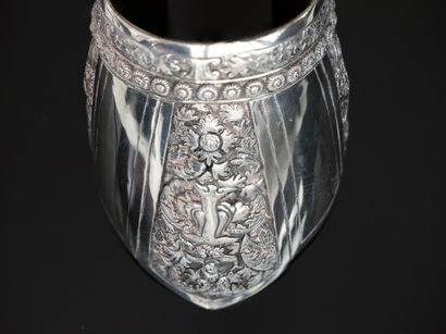 Important silver cuff bracelet min 800/°°...