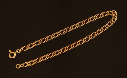 FINE BRACELET in 18K (750/°°) yellow gold...