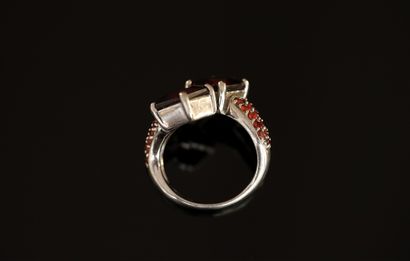 ROBERTO ZENANA - 925/°° silver cross ring...