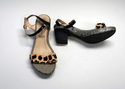 ANDREA TOKIO Collector - PAIR OF SANDALS...
